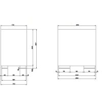 Gessi Rettangolo Корзина для мусора, напольная, цвет: хром/белый