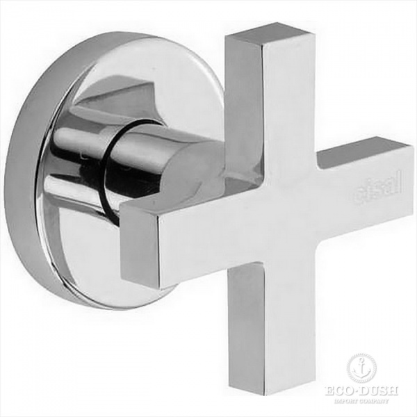 CISAL Barcelona Quad Запорный вентиль 3/4", цвет: хром