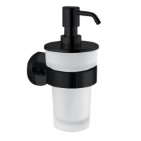 Decor Walther Basic WSP Дозатор для мыла, подвесной, цвет: черный матовый