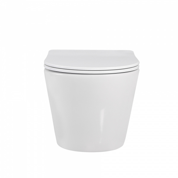 Унитаз ABBER Bequem AC1102 подвесной белый, безободковый