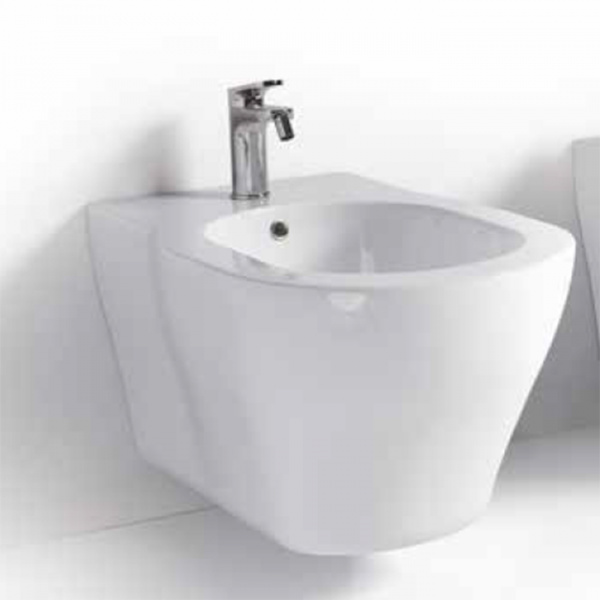 AZZURRA XL Биде подвесное 61х43х36 см с 1 отв под смеситель, цвет: белый