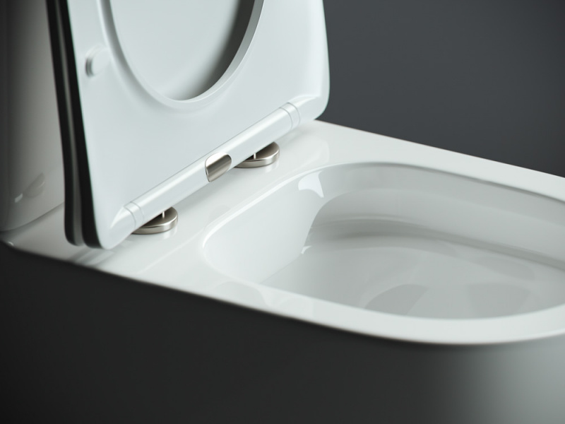 Напольный пристенный унитаз Mia Ceramica Nova белый CN1801