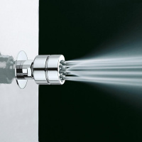 Bossini Форсунка боковая поворотная, цвет: хром