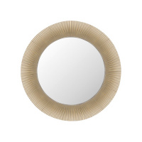 Laufen Kartell Зеркало круглое d=78см, настенное, без подсветки, цвет: золотой