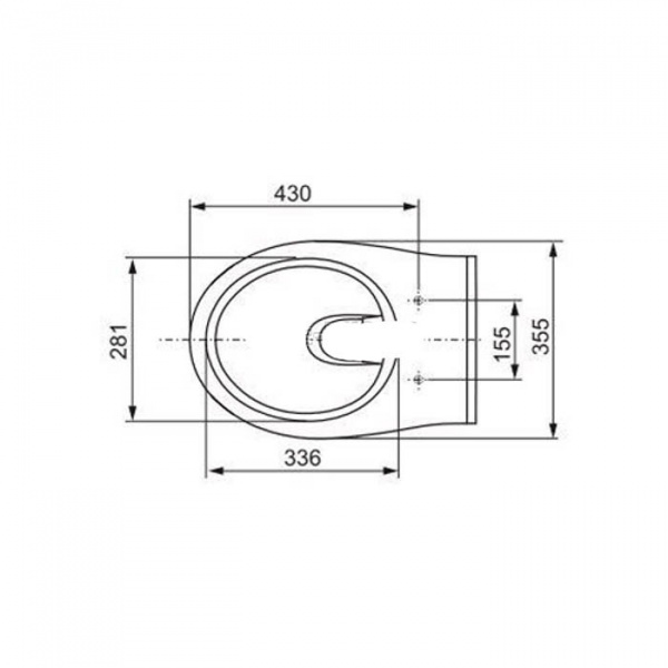 TECE TECEbase Система инсталляции для унитазов 5 в 1, с унитазом и кнопкой смыва, цвет: хром