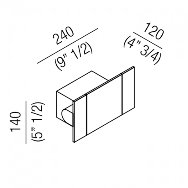 Agape Sen Настенный смеситель для ванны, цвет: черный