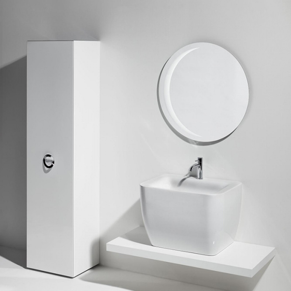 Simas Henges Пенал 50x40xh200 см, цвет: черный матовый