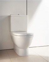 Duravit Starck 3 унитаз моноблок приставной 65.5х36см,  слив в стену , с креплениями, цвет: белый