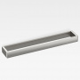 Armani Roca Island Полочка из профиля/полотенцедержатель 75.2см, подвесной, цвет: brushed steel
