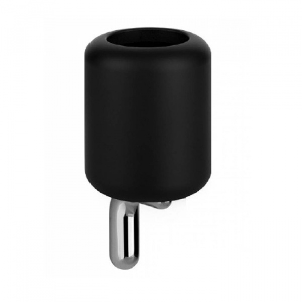 Gessi Goccia Стакан подвесной, цвет: хром/черный