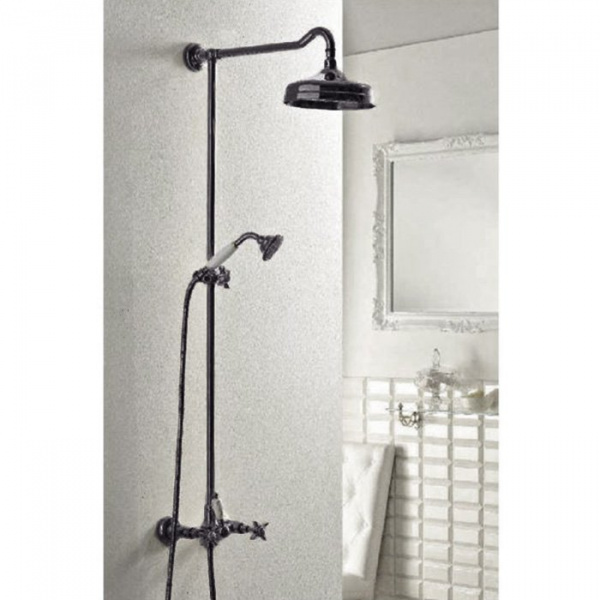 Sbordoni Antica Смеситель для душа на 3 отверстия, цвет: черный никель