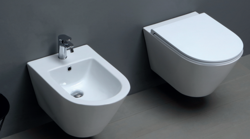 AZZURRA FORMA Унитаз подвесной 54х37х34см антигрязевое покрытие, цвет: белый