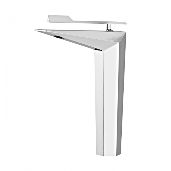 Gattoni Fly Смеситель для раковины высокий однорычажный, цвет: хром