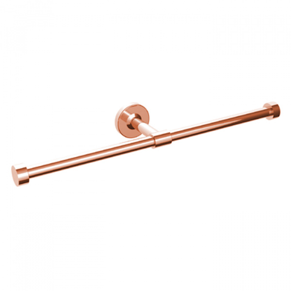 Bertocci Cinquecento Держатель для туалетной бумаги двойной, подвесной, цвет: розовое золото