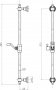 Душевая штанга Cezares LIRA   мм.