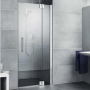 Kermi Pasa XP Душевая дверь PX 1TR 90x185см., серебро+прозрачное стекло