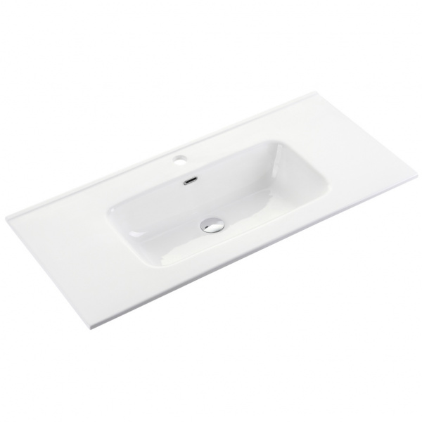 Умывальник накладной прямоугольный Element 910*465*180мм Ceramica Nova белый CN7002