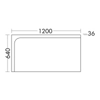 Burgbad Sinea Зеркало с подсветкой 120x64 см, сенсорный выкл.