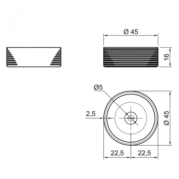 Antonio Lupi Introverso Раковина 45х45 см, без отв., накладная, цвет: Marmo Carrara