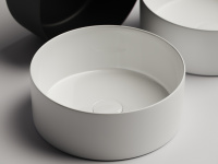 Умывальник чаша накладная круглая Element 358*358*137мм Ceramica Nova белый CN6032