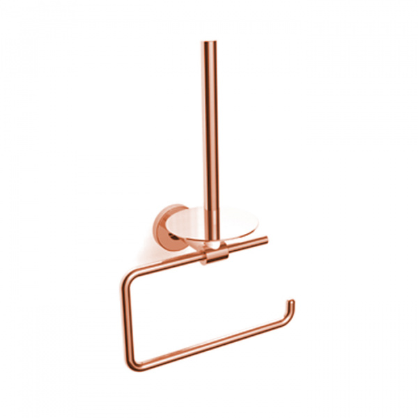 Bertocci Cinquecento Держатель для туалетной бумаги с держателем для запасного рулона, подвесной, цвет: розовое золото