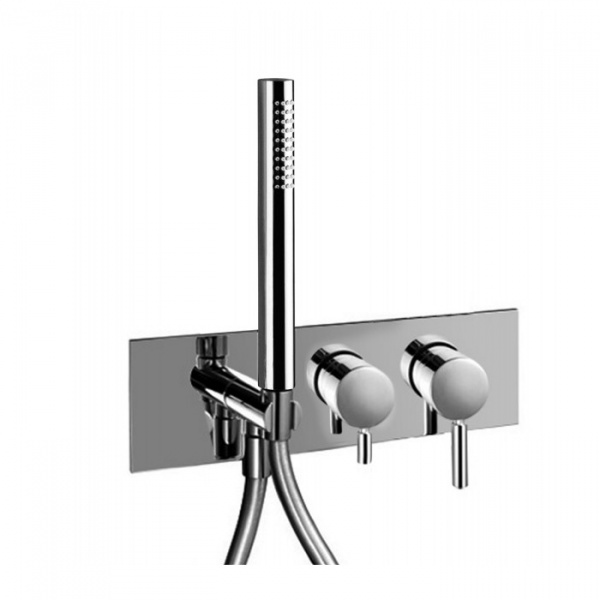 Fantini Nostromo Смеситель для душа, встраиваемый, цвет: нержавеющая сталь