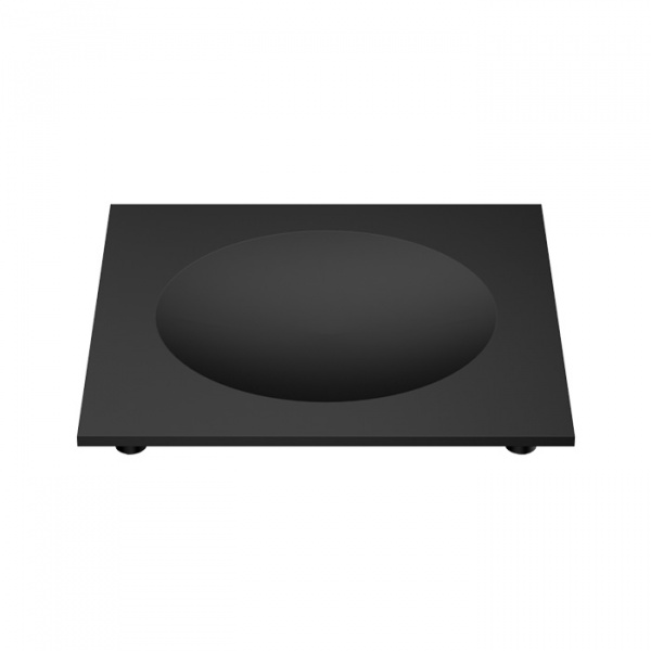 Decor Walther Cube DW 351 Мыльница настольная, цвет: черный матовый