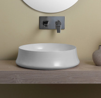 SIMAS Lavabi d'arredo Раковина 50х16 см, без отв., цвет: белый