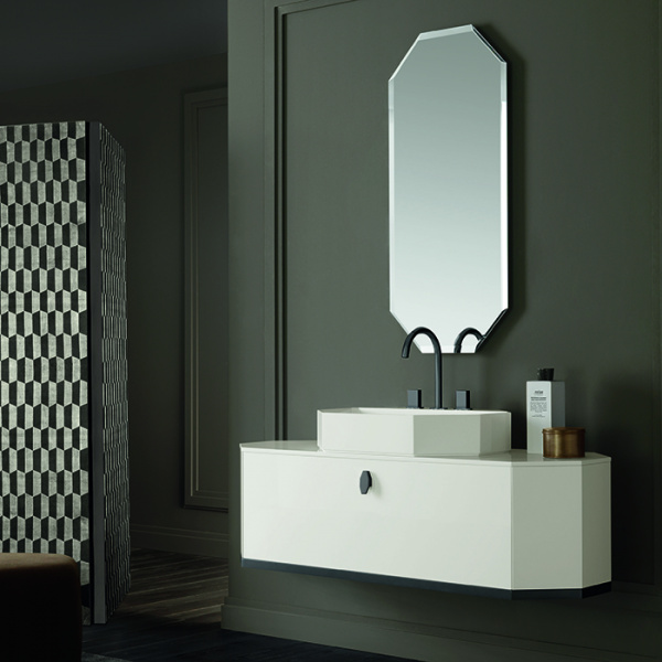 Milldue Edition Dandy Комплект подвесной мебели, 138х47хh36см, цвет: глянцевый Bianco