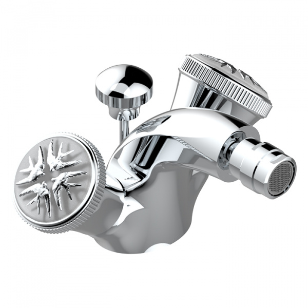 THG Hirondelles Platinum Stamped Смеситель для биде, 1 отв., цвет: хром