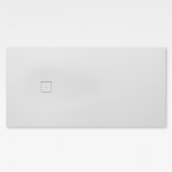 Armani Roca Baia Душевой поддон 200х100х3.2см с боковым сливом, с anti-slip, мат-л: Stonex, цвет: dark metallic