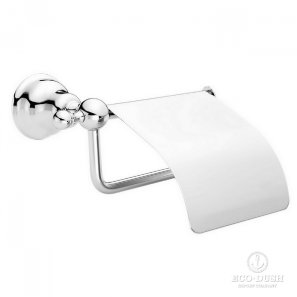 HUBER Croisette Бумагодержатель с крышкой, подвесной,  цвет: никель матовый