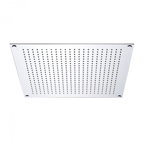 Carimali MyDream Верхний душ 410x410 мм, потолочный, 484 силиконовые форсунки, хромированный, нерж. сталь, 1 форсунка: дождь, цвет: хром