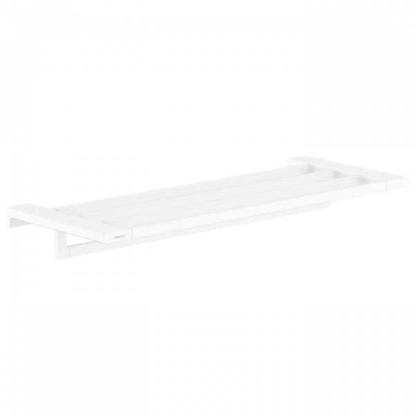 Hansgrohe AddStoris Полка для полотенец 64.8см., цвет: белый матовый