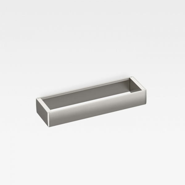 Armani Roca Island Полочка из профиля/полотенцедержатель 39.4см, подвесная, цвет: brushed steel