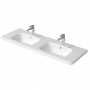 Duravit DuraStyle Раковина 140x48 см, 1 отв., двойная, цвет: белый