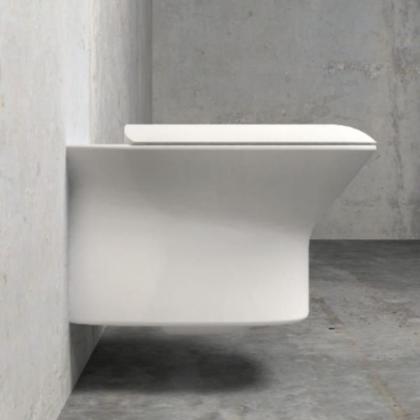 AZZURRA PRUA Унитаз подвесной 52х35см, сиденье на выбор