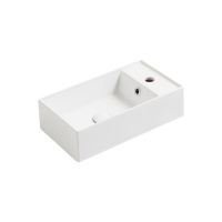 Simas Agile Раковина 50х27 см, 1 отв., цвет: белый матовый