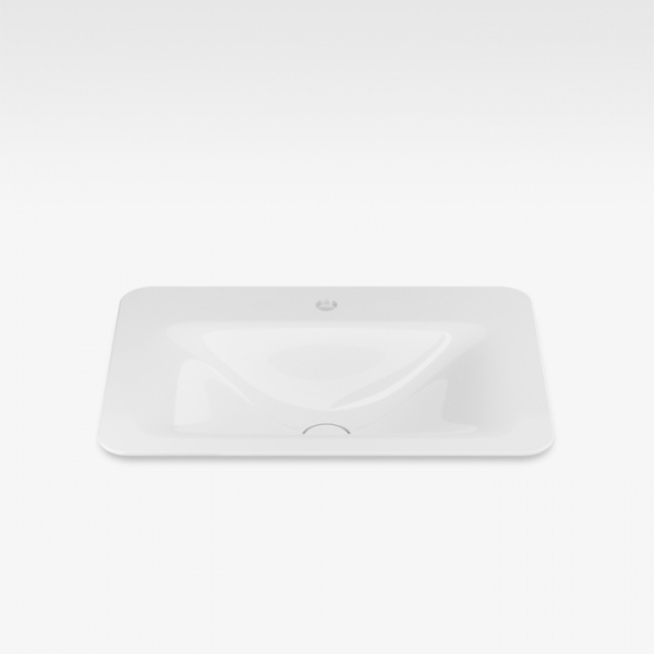 Armani Roca Baia Раковина 66x47 см, 1 отв., встраиваемая сверху, цвет: белый