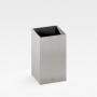 Armani Roca Island Стаканчик для зубных щеток, настольный, 75х75х137мм, цвет: brushed steel