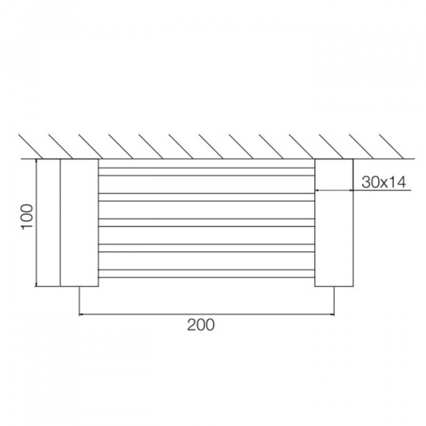 Fima Carlo Frattini Quadra Мыльница в душевую кабину, подвесная, цвет: хром