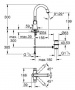 Смеситель для раковины Grohe Grandera 21107IG0