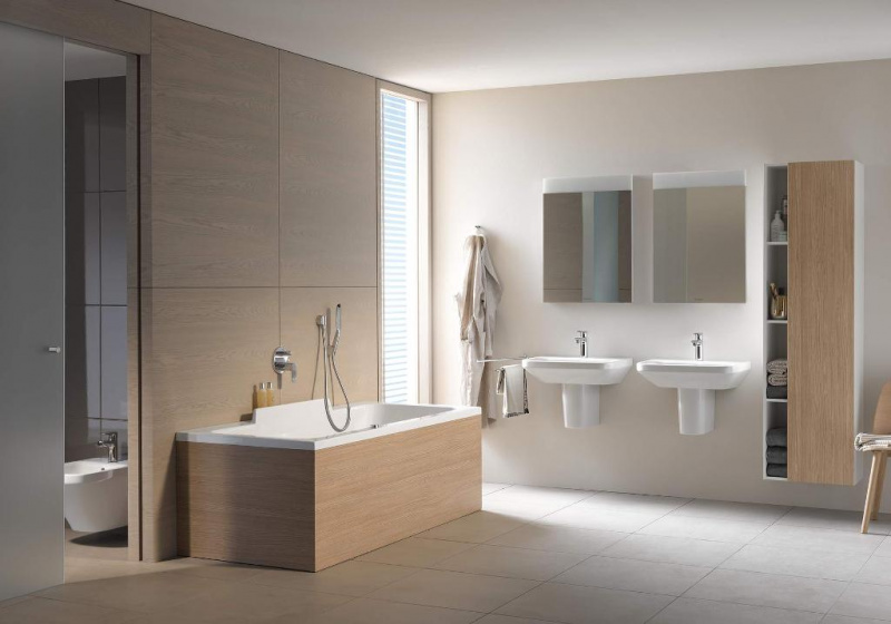 Duravit DuraStyle Раковина 65х44 см, 3 отв., цвет: белый