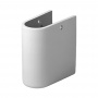 Duravit Starck 3 Полупьедестал для раковин (030065,030060,030055,030410,030480,030470,033213) 17х28,5 см, цвет: белый