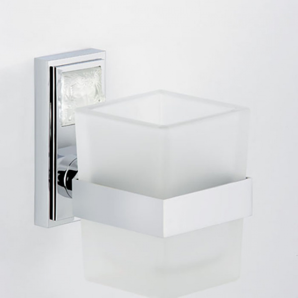 THG Masque de Femme métal lisse Стакан, подвесной, цвет: хром