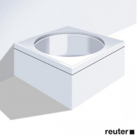 Панель для ванны - пристенный вариант Duravit Blue Moon, 140x140