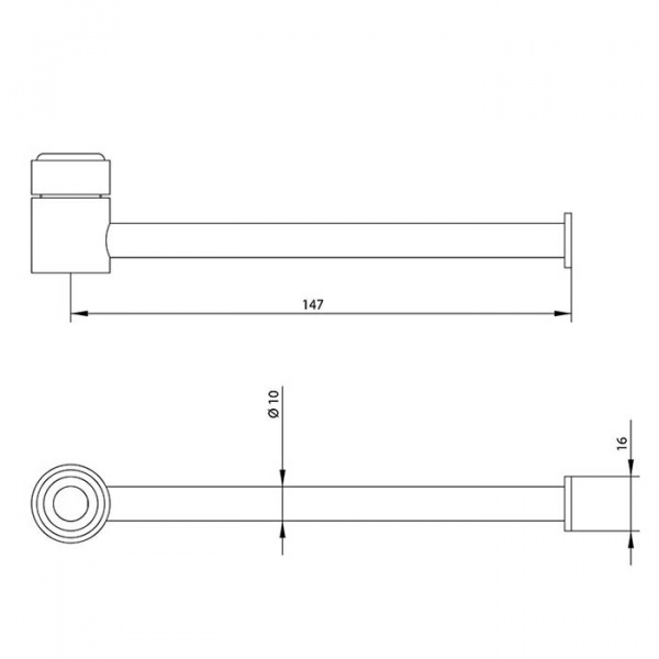 Bongio T Mix Держатель туалетной бумаги, подвесной, цвет: золото 24к.
