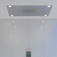 Axor ShowerCollection Верхний душ ShowerHeaven 970x970 мм, сподсветкой, ¾’, нерж.сталь