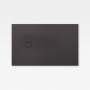 Armani Roca Baia Душевой поддон 160х100х3.1см с боковым сливом, с anti-slip, мат-л: Stonex, цвет: dark metallic