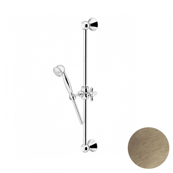 Gattoni PD Душевая стойка высотой 60см с лейкой CLASSIC, цвет: бронза